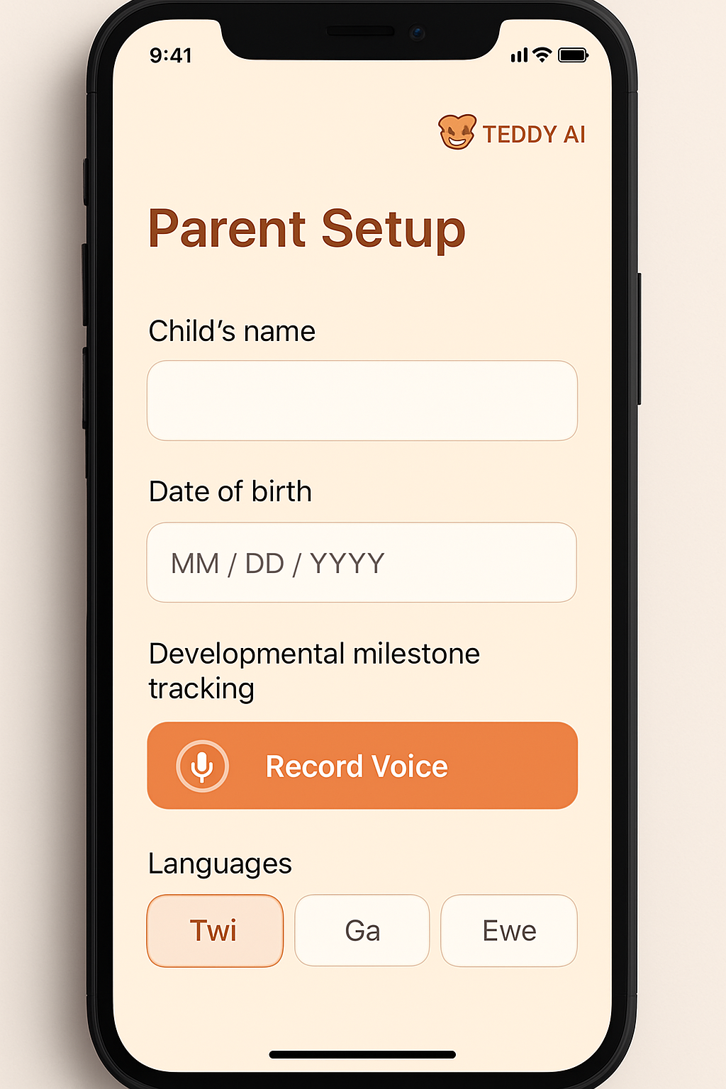 Growing with your child